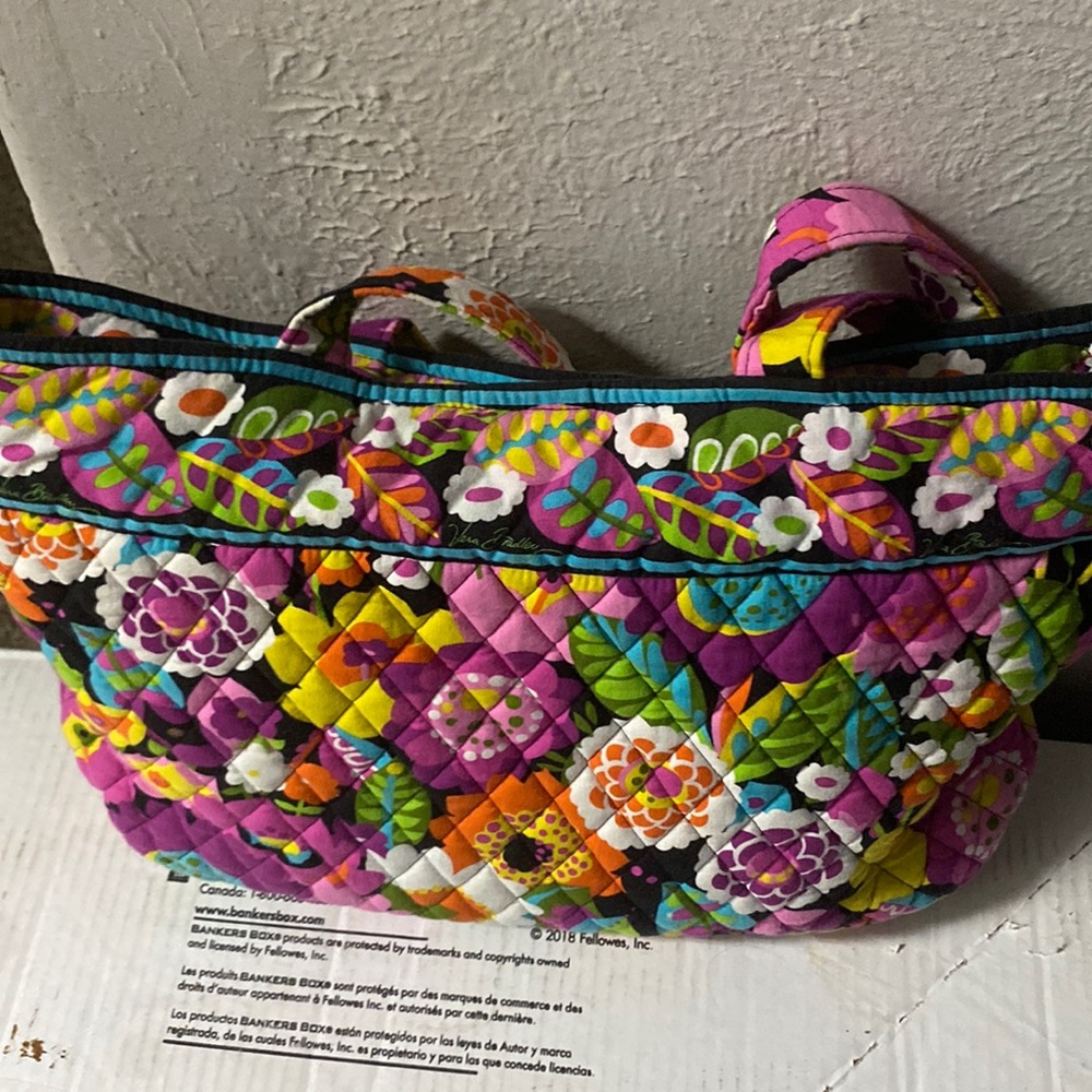 Vera Bradley multicolored bag. Medium size and in excellent condition.